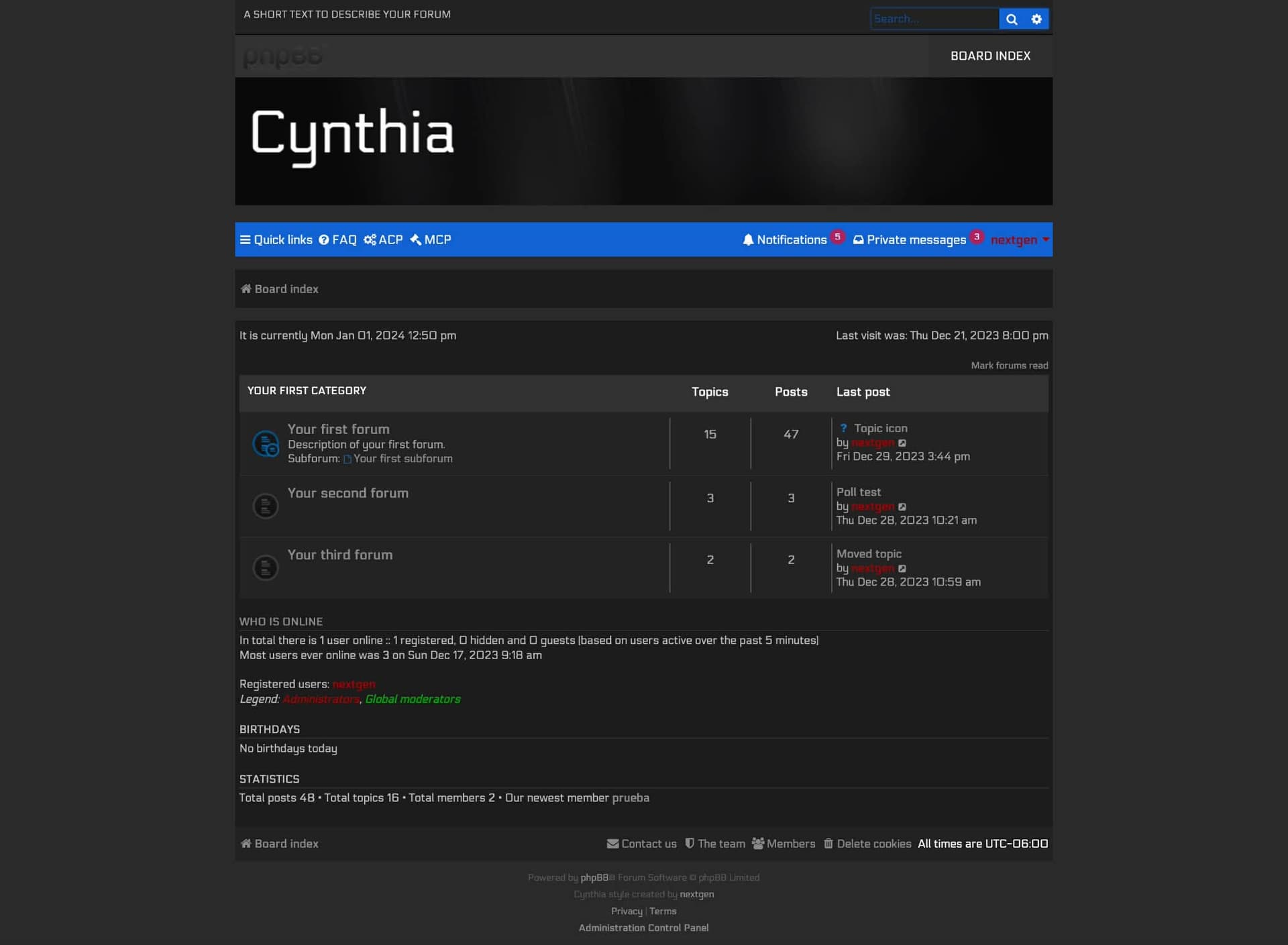 Cynthia preview